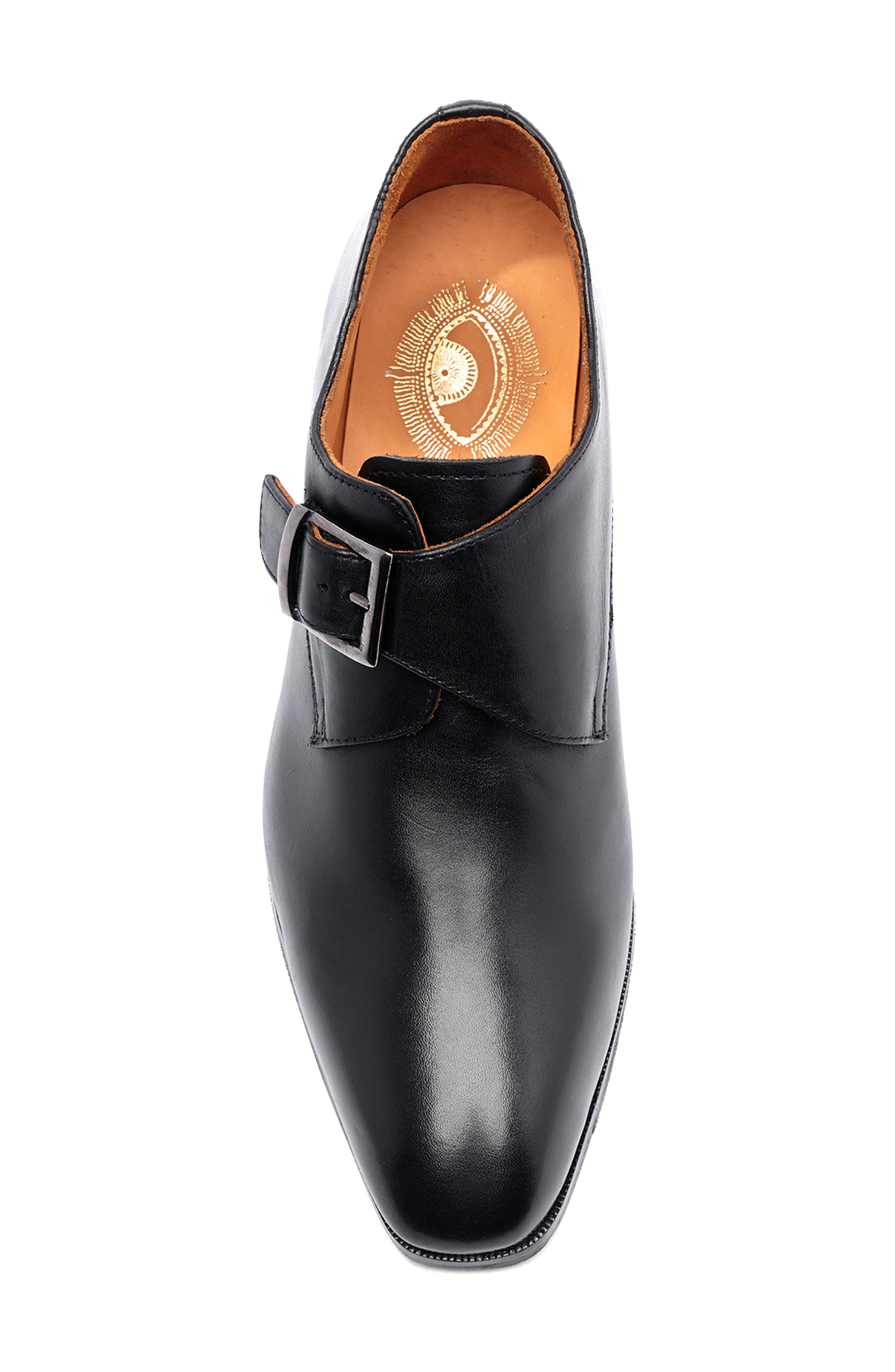 CARLOS SANTANA Freedom Monk Shoe, Alternate, color, Black
