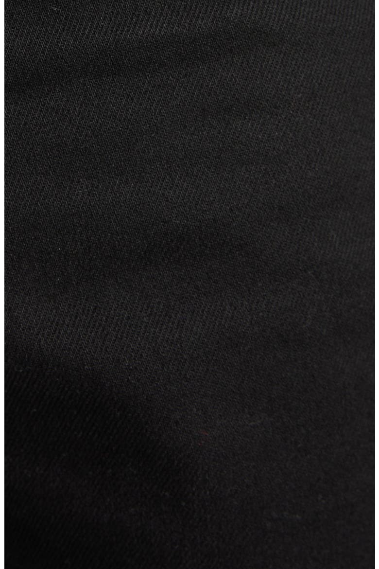 Skull Detail Wide Leg Jeans, Alternate, color, BLACK