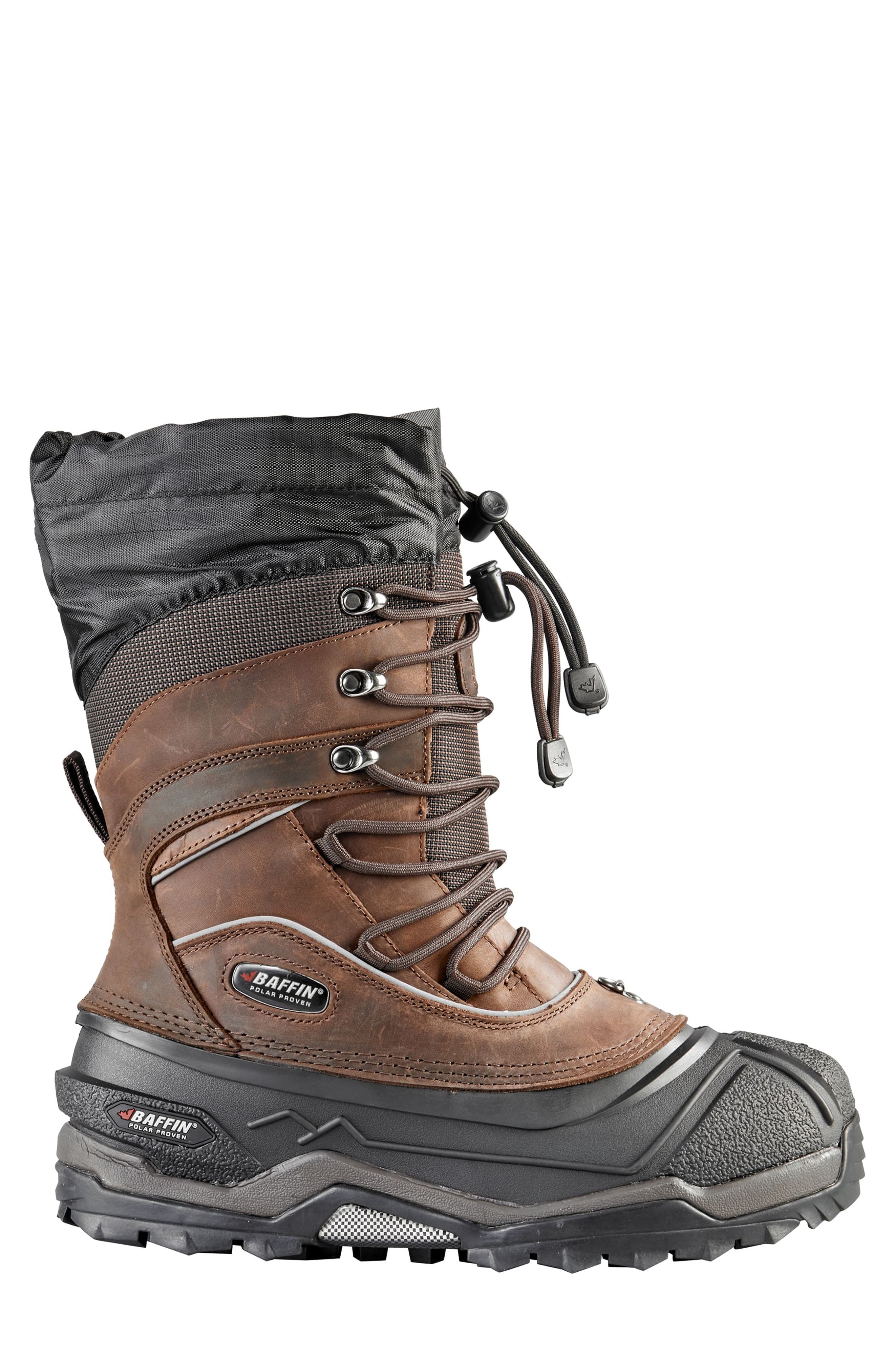 Snow Monster Snow Boot, Alternate, color, BROWN
