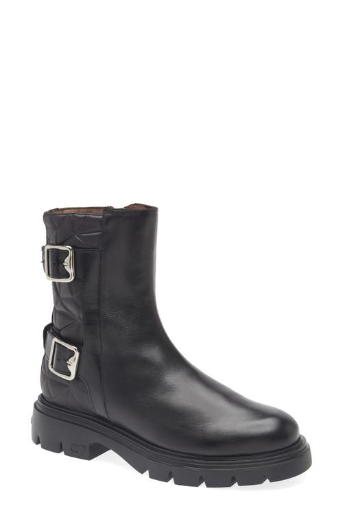 Wonders A-4301 Buckle Bootie In Black