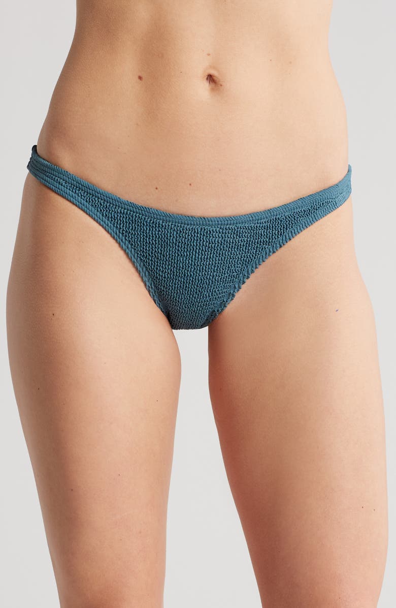 bond-eye Vista Ruched Bikini Bottoms, Main, color, 