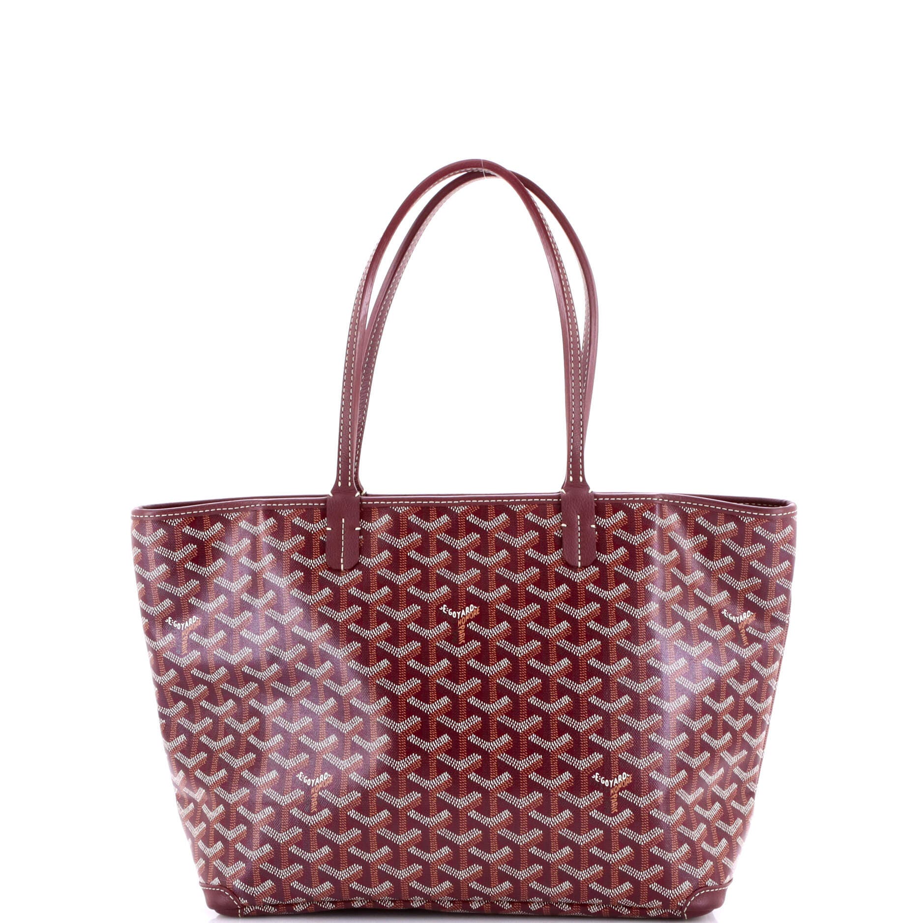Pre-Owned Goyard Artois Tote Coated Canvas PM, Alternate, color, Purple