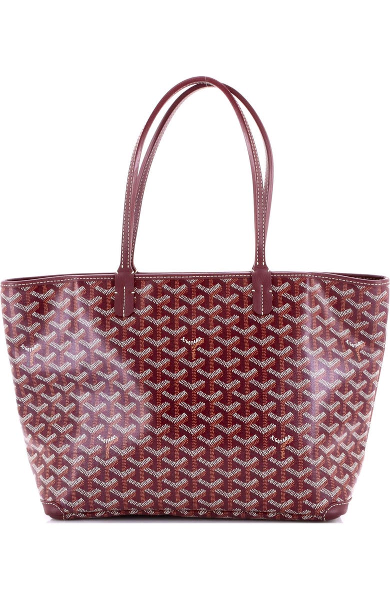 Pre-Owned Goyard Artois Tote Coated Canvas PM, Alternate, color, Purple