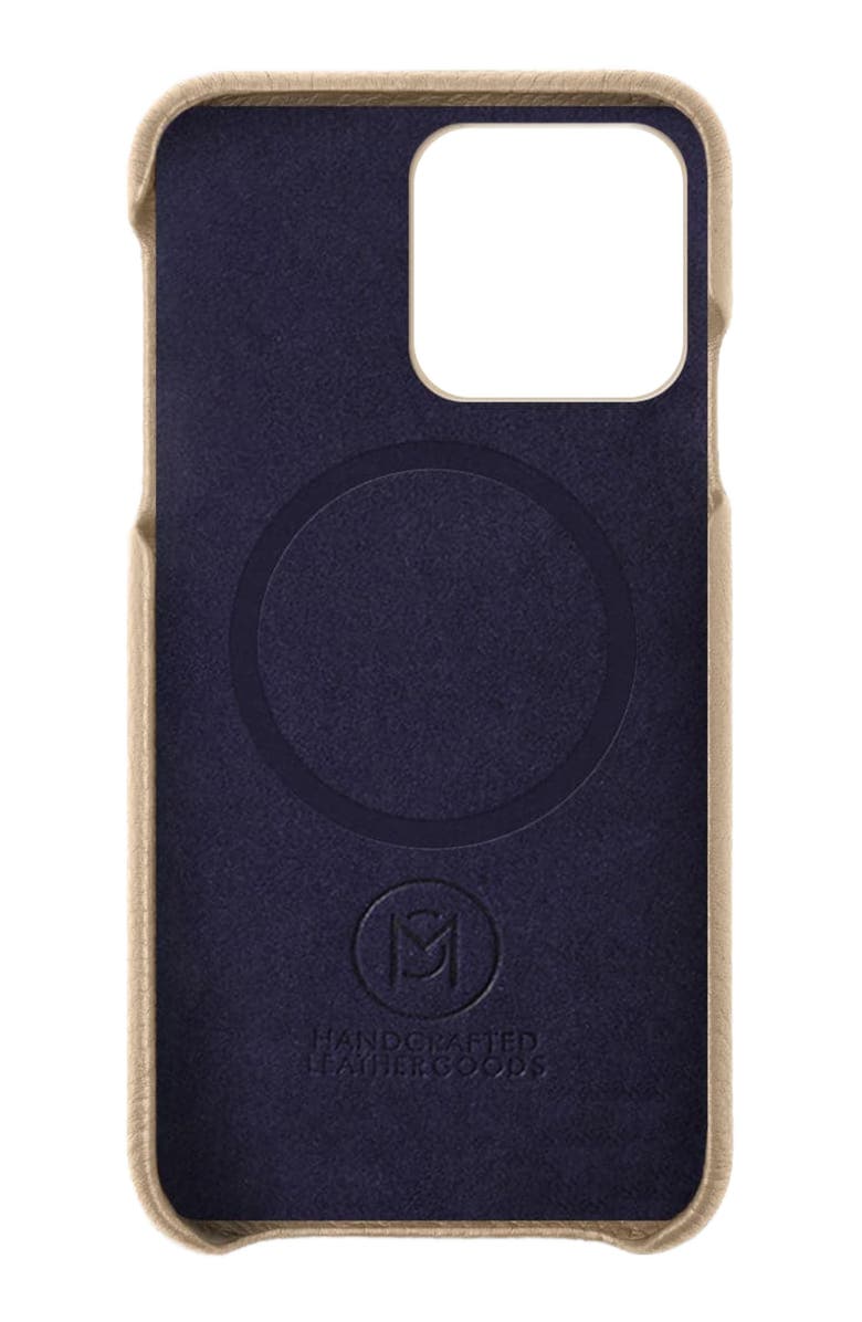 MAISON de SABRÉ Leather Phone Case, Alternate, color, Saharan Nude