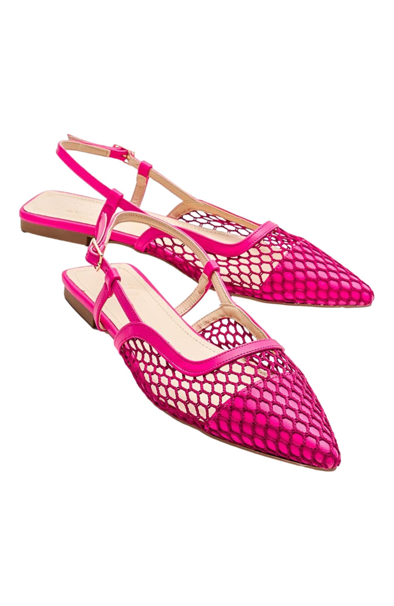  Fuchsia Faux Leather