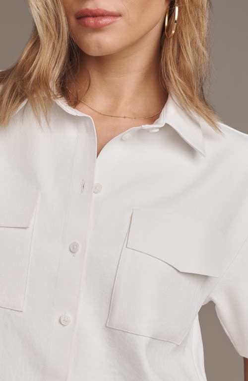Rhone Horizon Crop Button-up Shirt