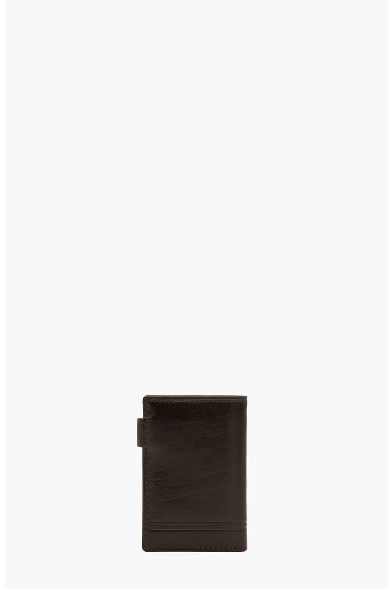 Gentleman Bifold Slim Leather Wallet 526, Alternate, color, Brown