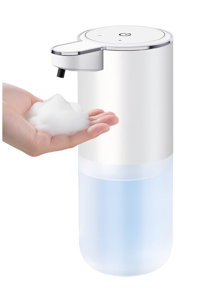 Touchless Foaming Soap Dispenser, Main, color, White