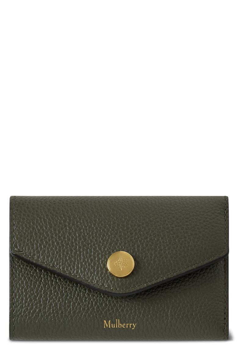 Folded Multi-Card Wallet, Main, color, JUNIPER GREEN