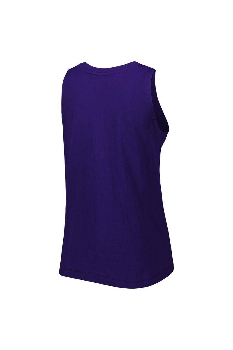 Women's Champion Purple LSU Tigers Arch Logo Tank Top, Alternate, color, Purple