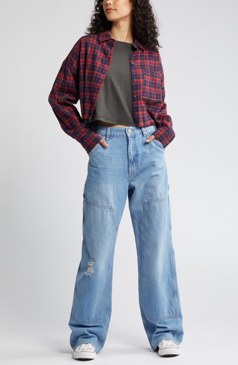 BP. Oversize Crop T-Shirt, Main, color, 