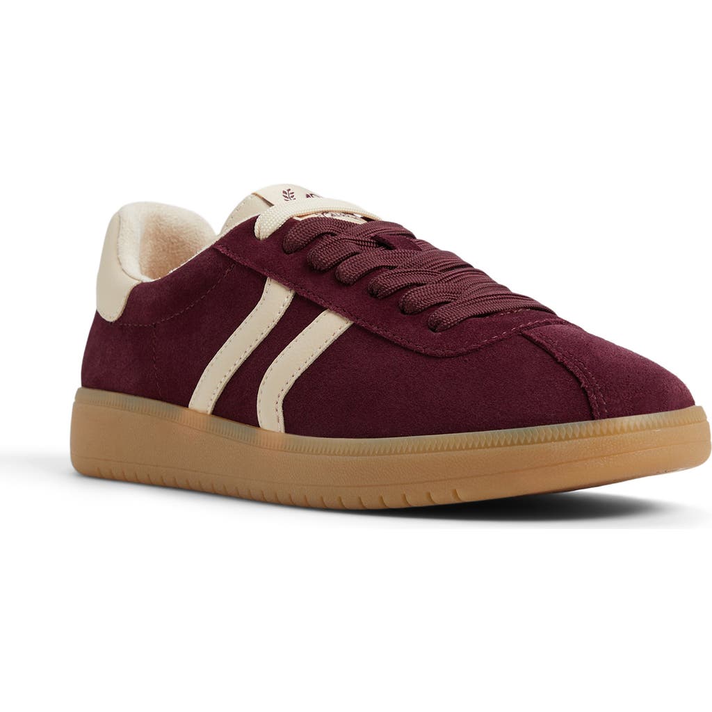 Aldo Chic Sneaker In Burgundy