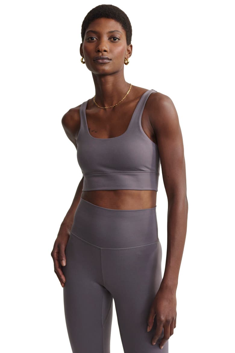 FreeSoft™ Cori Sports Bra, Alternate, color, DARK GULL GREY