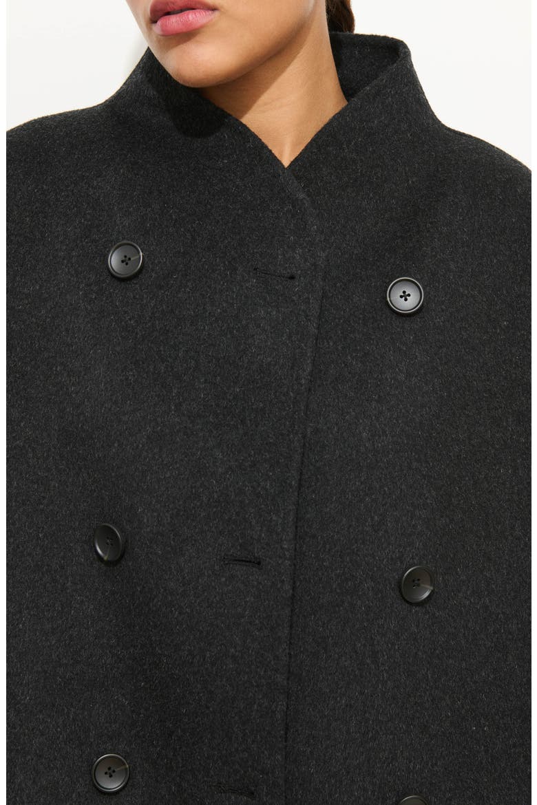Sophia Wool Blend Coat, Alternate, color, CHARCOAL
