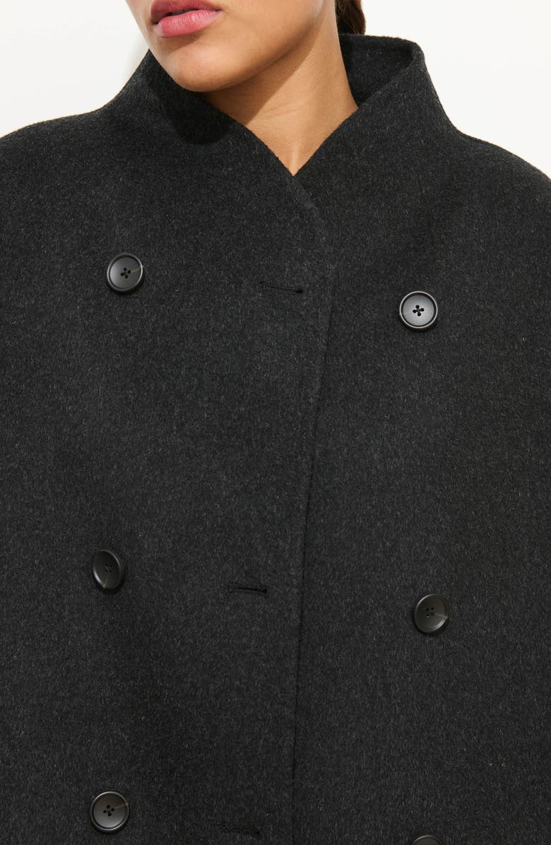Alex Mill Sophia Wool Blend Coat, Alternate, color, Charcoal