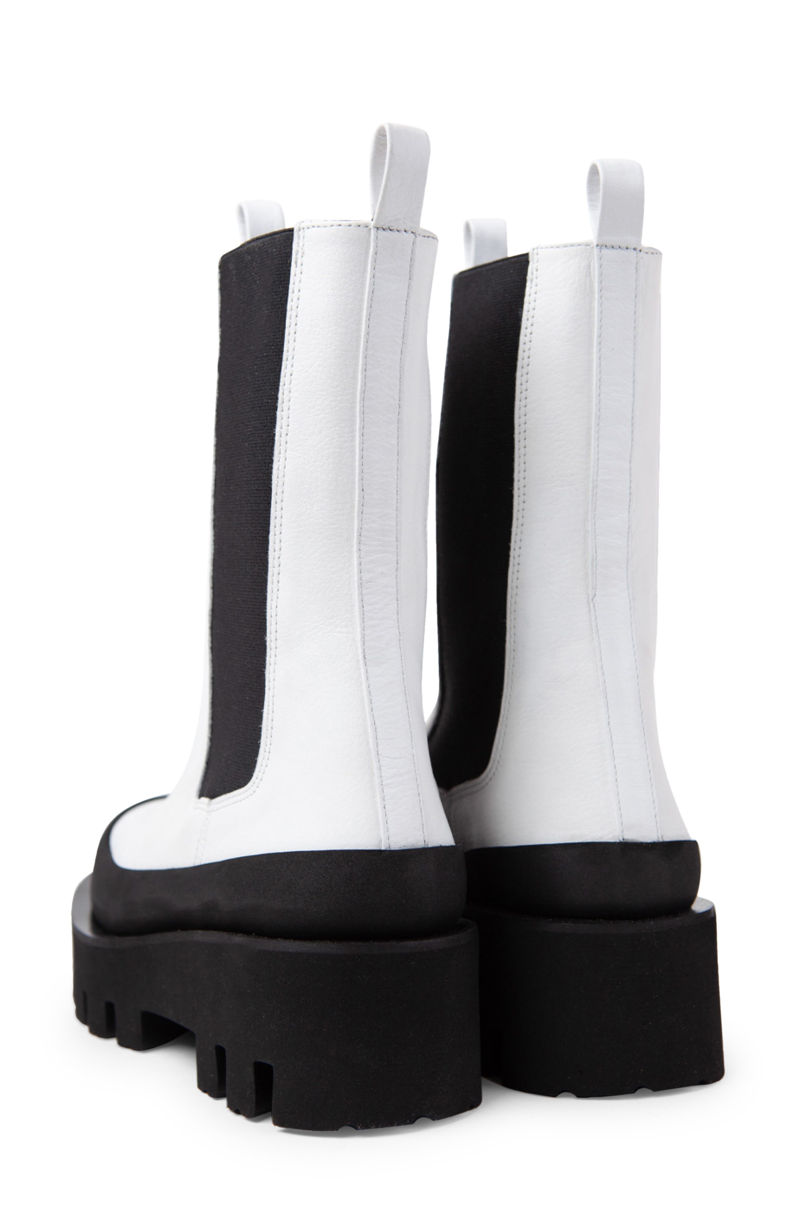 Paloma Barcelo Charlotta Platform Lug Sole Chelsea Boot, Alternate, color, 