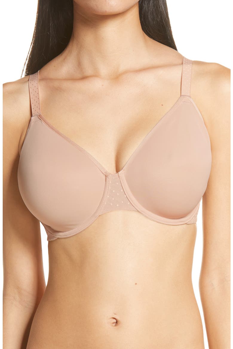 Back Appeal™ Underwire Minimizer Bra, Main, color, ROSE DUST