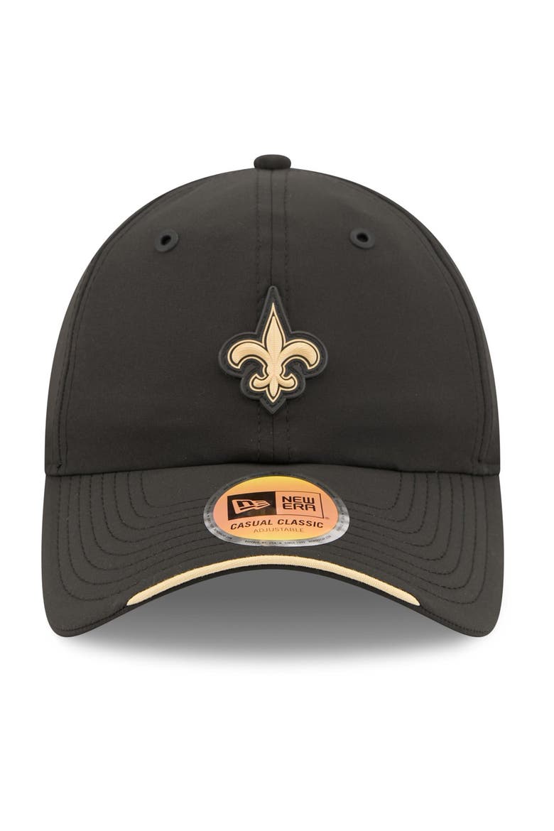 Men's New Era Black New Orleans Saints 2026 Sideline Casual Classic Adjustable Hat, Alternate, color, Black