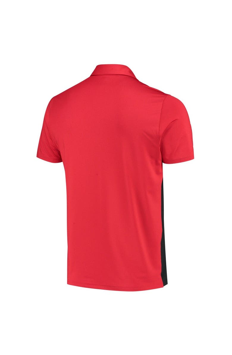Under Armour Men's Under Armour Black/Red Maryland Terrapins Game Day Performance Polo, Alternate, color, 