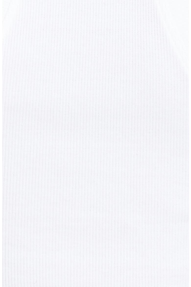 Gender Inclusive Raceher Rib Asymmetric Tank, Alternate, color, WHITE