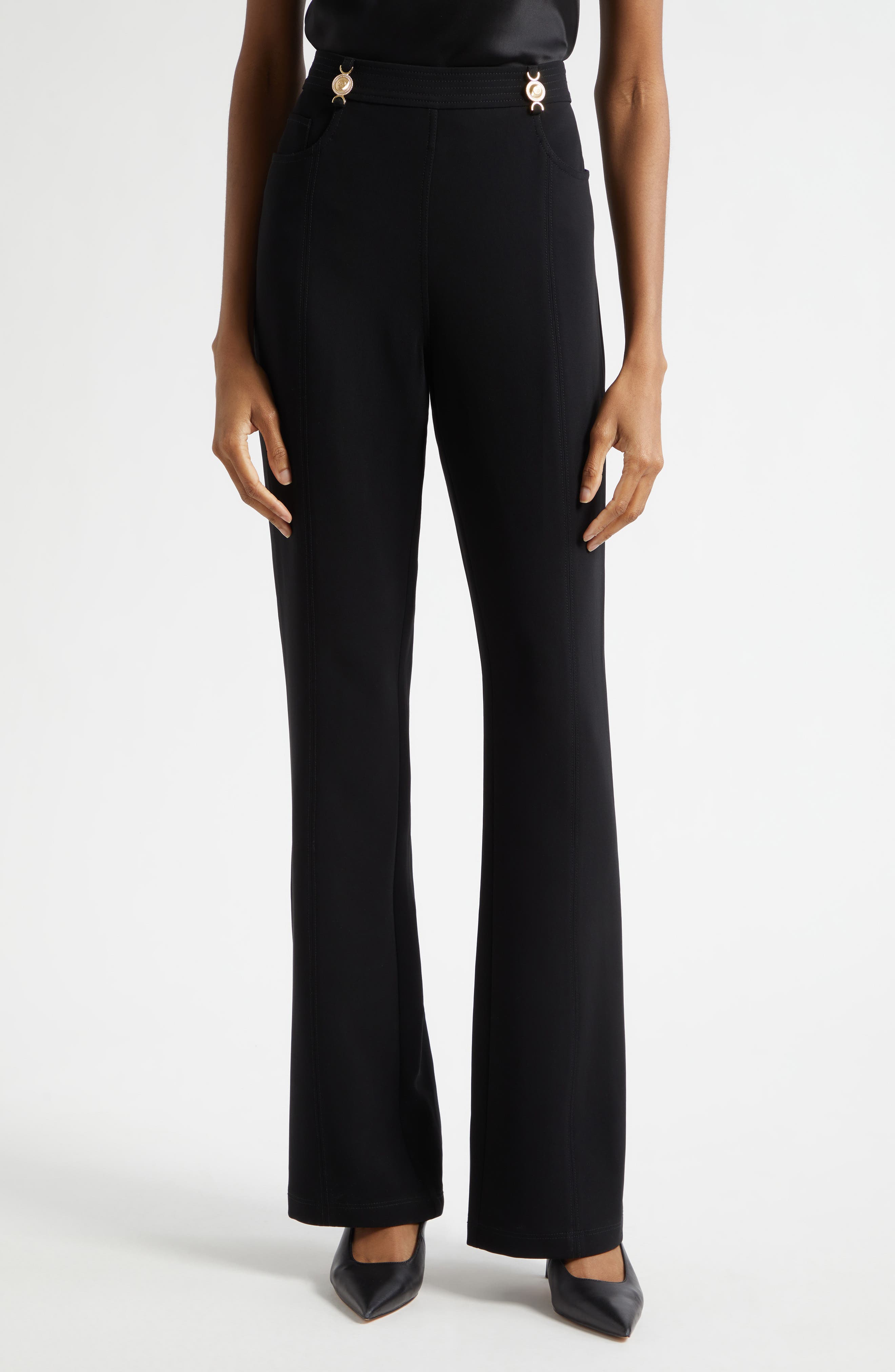 Mallie High Waist Bootcut Pants