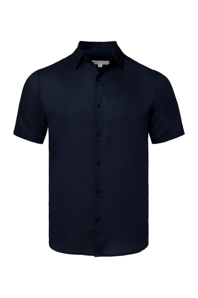 Jack Air Linen Shirt, Alternate, color, DEEP NAVY