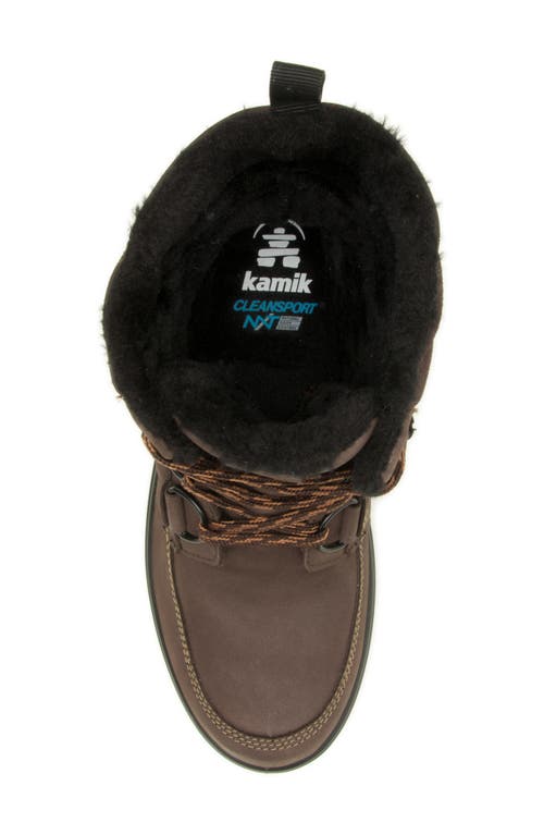 Kamik Deity Waterproof Mid Boot In Brown