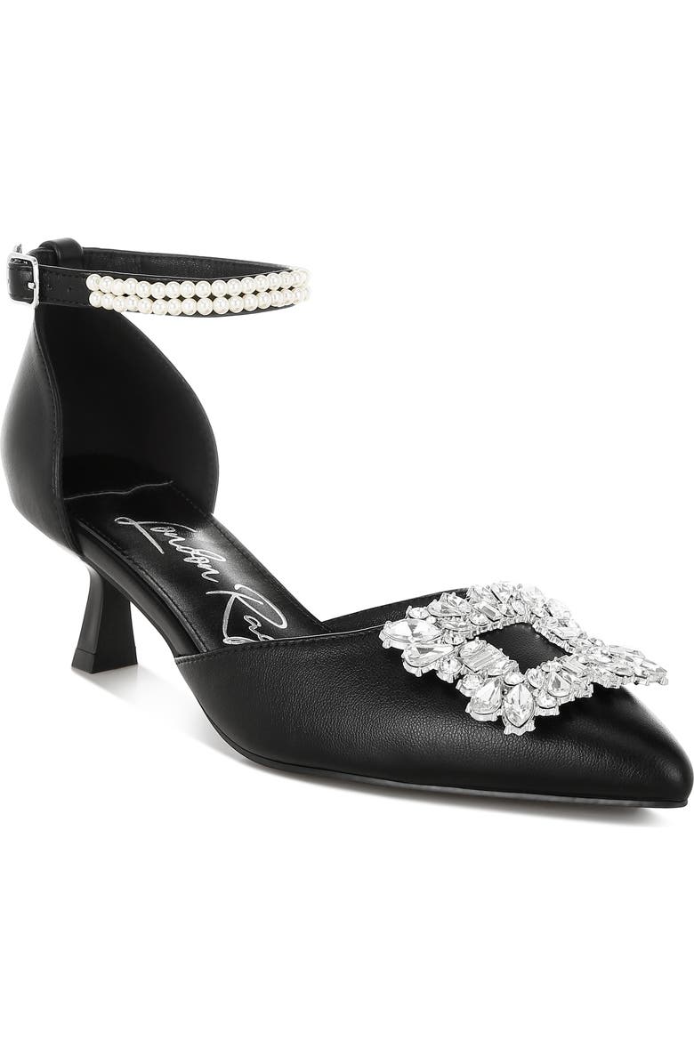 LONDON RAG Onkana Kitten Heel Sandal, Main, color, Black