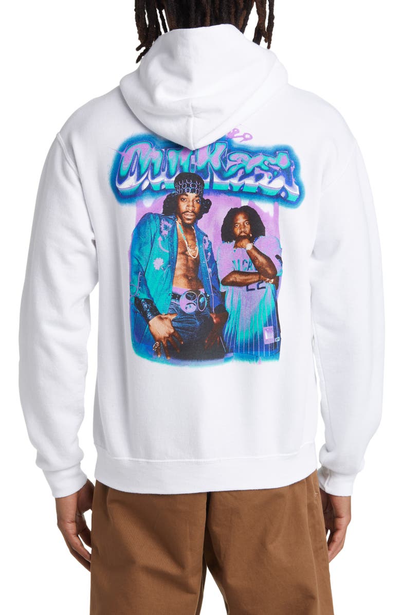 Merch Traffic Outkast Airbrush Hoodie, Alternate, color, 