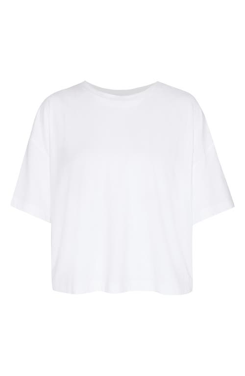 Sweaty Betty Essential Crewneck T-shirt In White