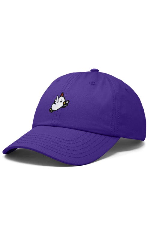 DALIX DALIX CHICKEN EMBROIDERED COTTON CAP