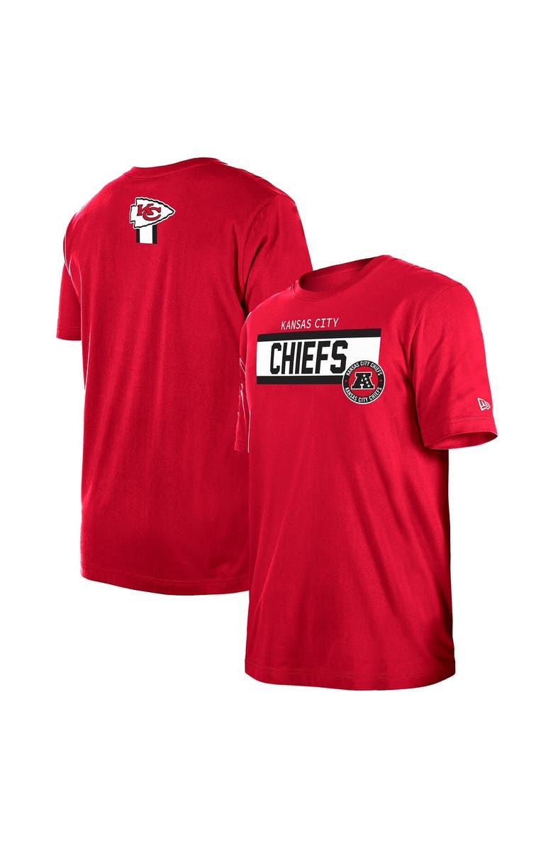 New Era Men's New Era Red Kansas City Chiefs 3rd Down High Density Print T-Shirt, Main, color, Red