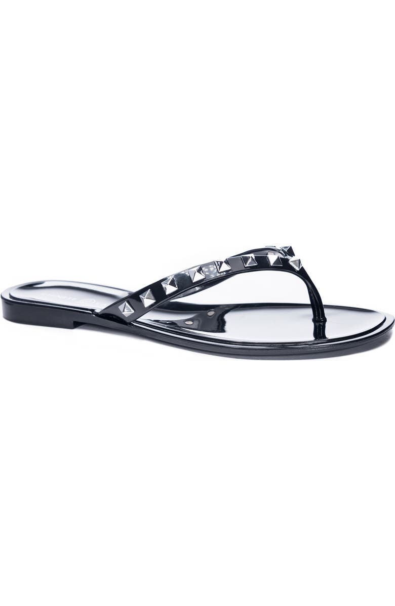 Chinese Laundry Hero Studded Flip Flop, Main, color,