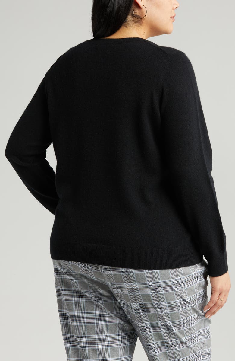 Nordstrom Cashmere Crewneck Sweater, Alternate, color,
