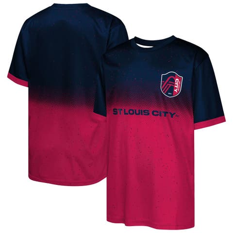 Youth Outerstuff Navy St. Louis City SC Stalwart Defender T-Shirt