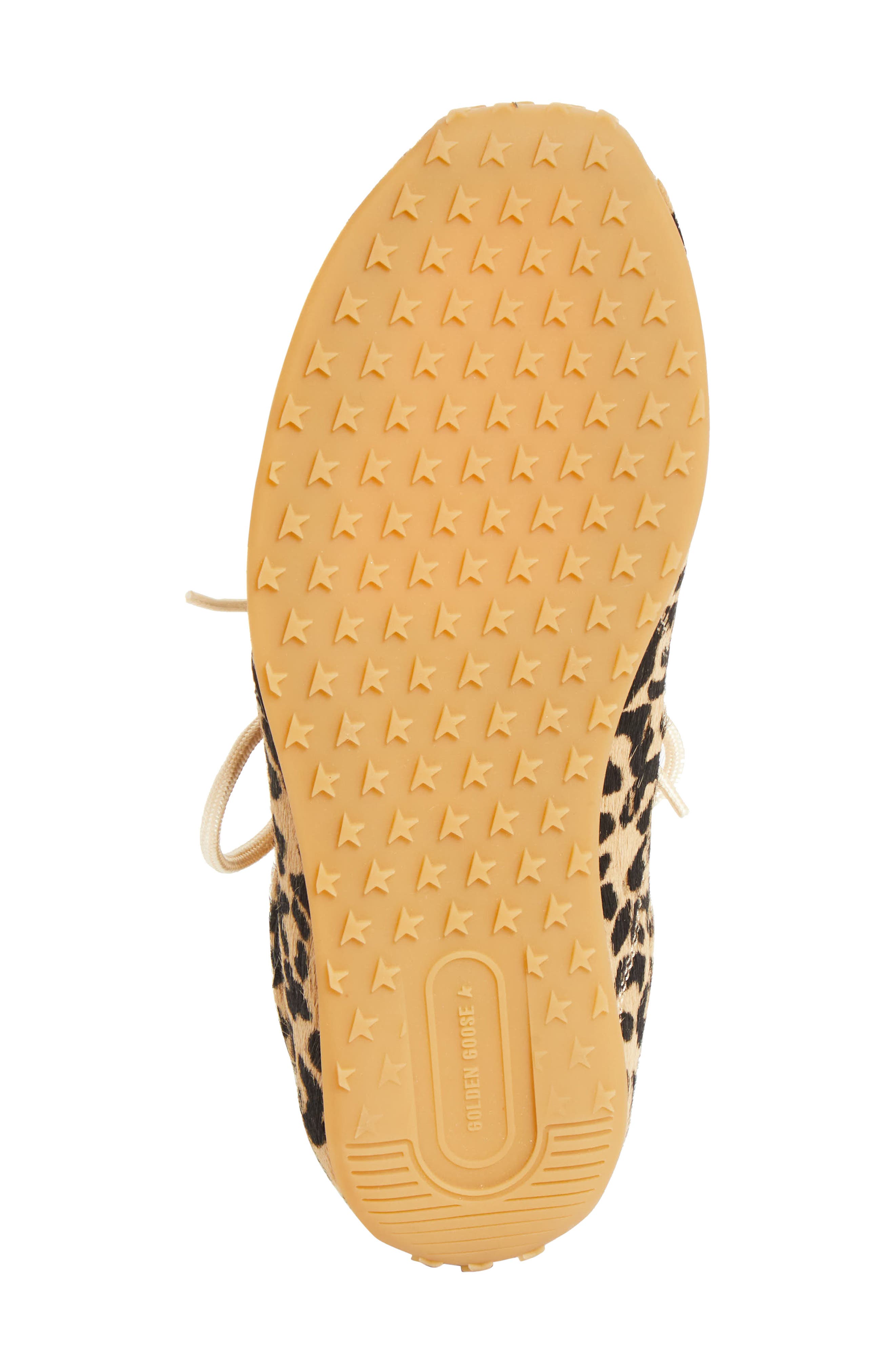 Golden Goose Marathon Speed Genuine Calf Hair Sneaker, Alternate, color, Brown And Black Leo/ Black