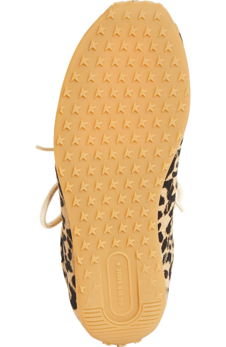 Golden Goose Marathon Speed Genuine Calf Hair Sneaker, Alternate, color, Brown And Black Leo/ Black