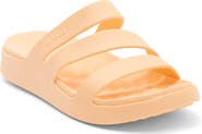 CROCS Getaway Waterproof Strappy Slide Sandal