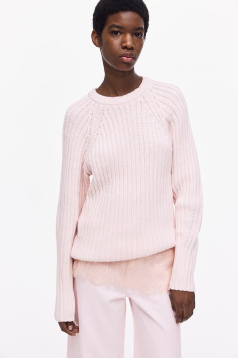 Rib-knit Jumper