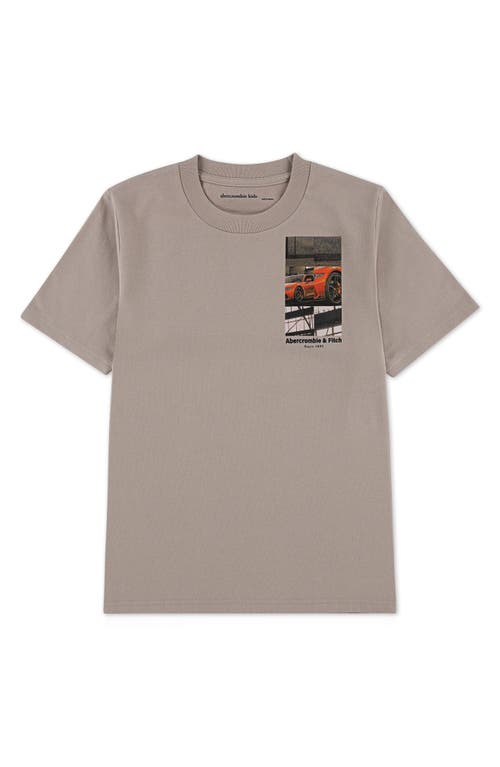 Abercrombie Kids Kids' Ride Boxy Graphic T-shirt In Brown