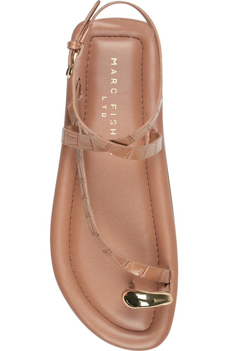 Marc Fisher LTD Gynnie Strappy Sandal, Alternate, color, Medium Natural