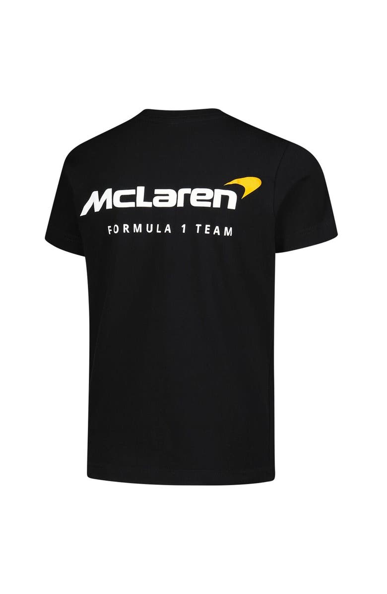 Outerstuff Youth  Black McLaren F1 Team Car Logo T-Shirt, Alternate, color, 