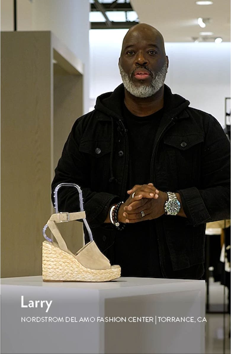 Nelly Ankle Strap Wedge Sandal, sales video thumbnail