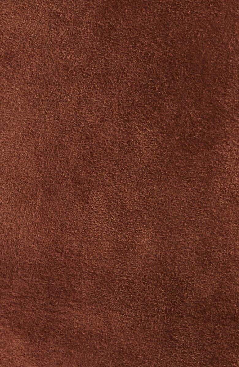 Siedrés Asean Suede Jacket, Alternate, color, Brown