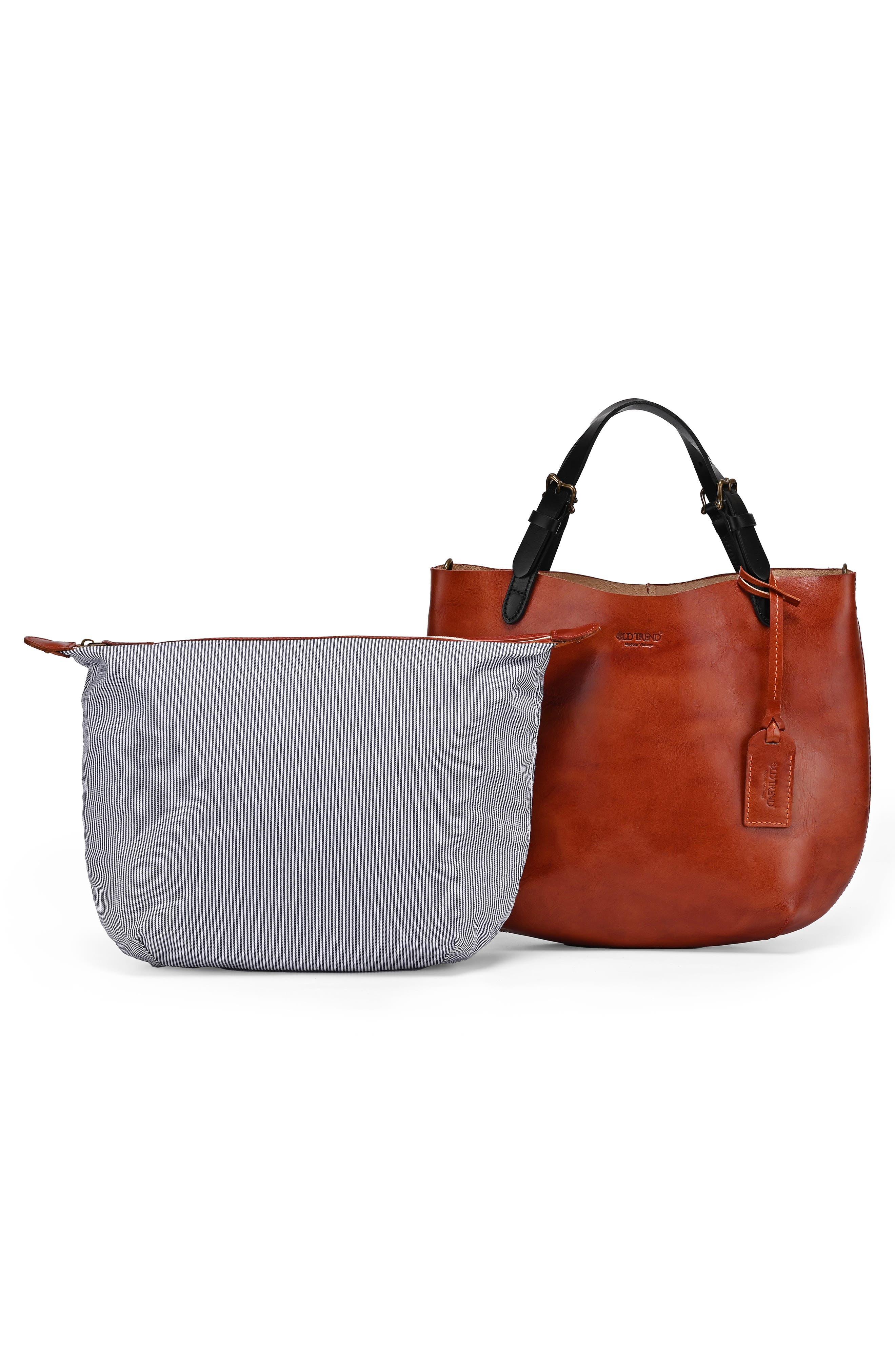 OLD TREND Dip Dye Leather Mini Tote, Alternate, color, 