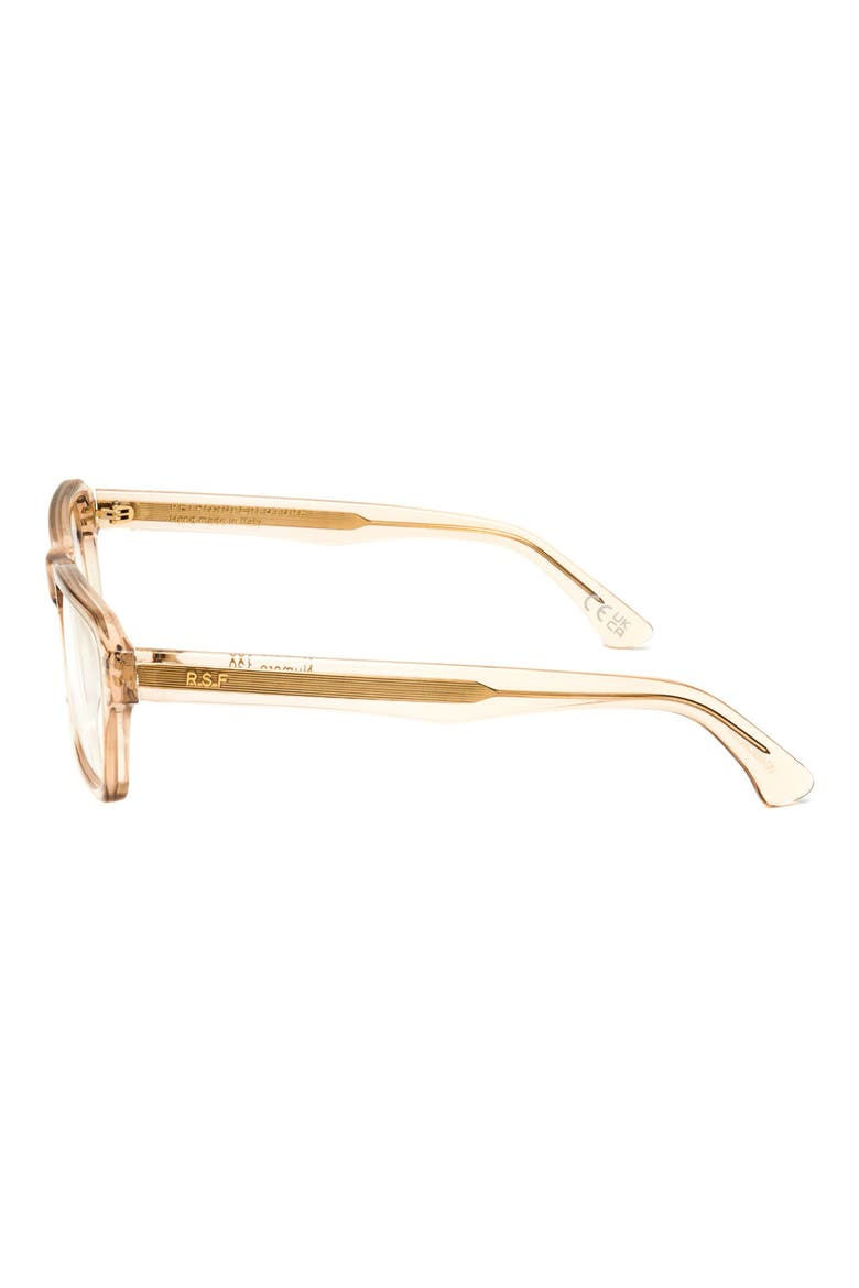 55mm Rectangle Optical Glasses, Alternate, color, CLEAR