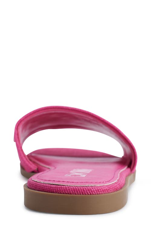 Dkny Willow Slide Sandal In Shockng Pnk