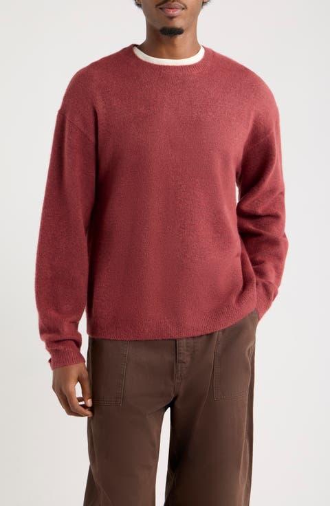 Fuzzy Crewneck Sweater