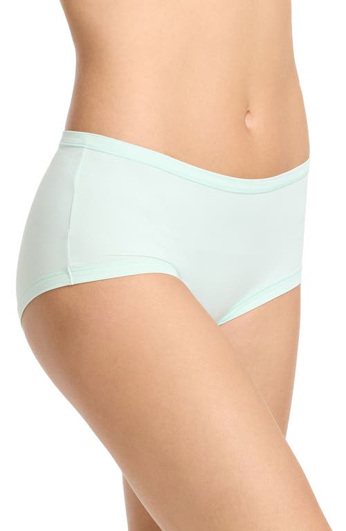 Hanky Panky Yourfit High Rise Boyshort In Crystal Clear Blue