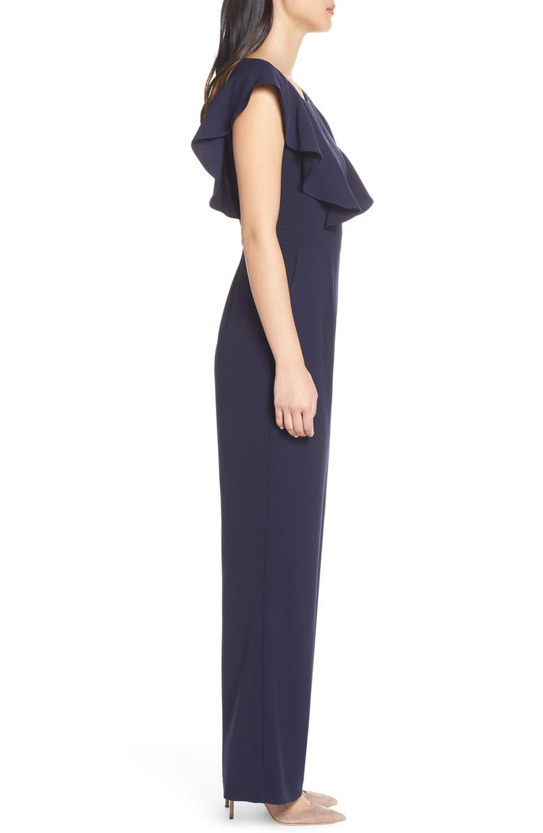 Eliza J Flutter Sleeve Jumpsuit, Alternate, color, 